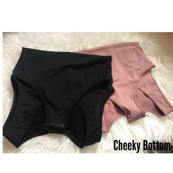 1 LEFT! Black & Mauve Seamless Bodysuit Set - Picture 5 of 8